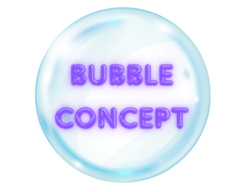 bubble concept logga